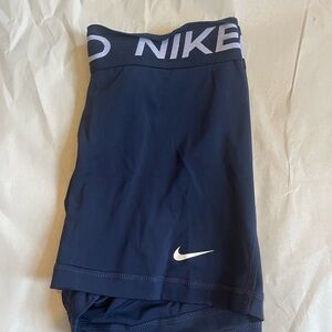 Nike Pro Navy Blue Spandex